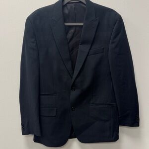 Michael Kors Classic Black Pinstripe Blazer